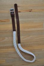 F111. Ceinture 2 couleurs longueur 90 cm pour fille, Kleding | Dames, Riemen en Ceinturen, Ophalen of Verzenden, Zo goed als nieuw