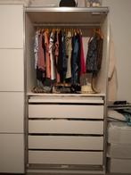 Witte kleerkast Ikea, Huis en Inrichting, Kasten | Kleerkasten, Ophalen, 200 cm of meer, Zo goed als nieuw, 200 cm of meer