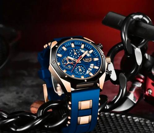 TRÈS JOLIE MONTRE CHRONO LUX/SPORT QUALITÉ NEUVE, Bijoux, Sacs & Beauté, Montres | Hommes, Neuf, Enlèvement