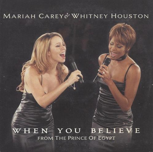 MARIAH CAREY & WHITNEY HOUSTON: When You Believe, CD & DVD, CD Singles, Utilisé, R&B et Soul, 1 single, Maxi-single, Enlèvement