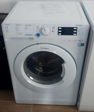 Goed werkende Wasmachine, 7kg, Indesit XWE71683 beschikbaar voor biedingen