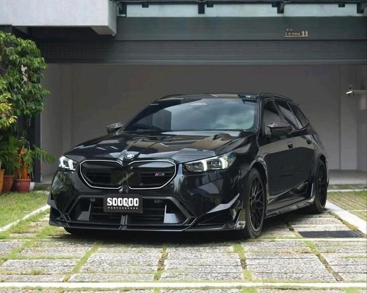 BMW M5 Touring G99 SOOCOO Carbon Package Spoiler Diffuser, Auto diversen, Tuning en Styling, Ophalen of Verzenden