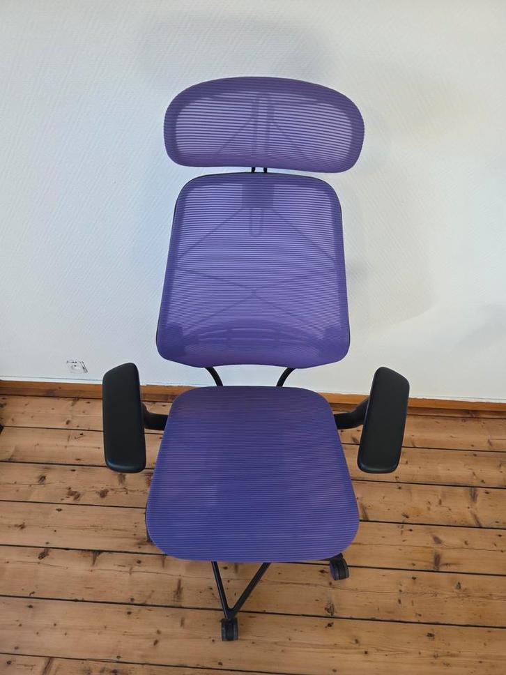 Chaise gaming Ikea, Maison & Meubles, Chaises de bureau, Comme neuf, Chaise de bureau, Violet, Ergonomique, Chaise de bureau de gaming