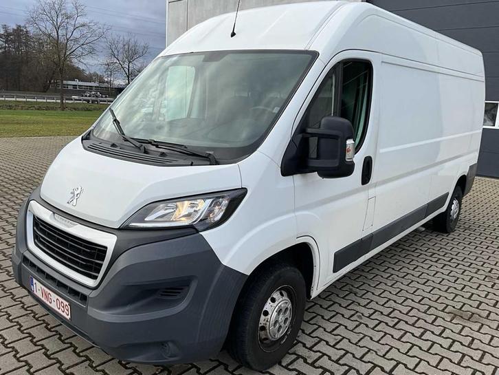 2018 Peugeot Boxer 122000km - climatisation, Autos, Peugeot, Entreprise, Boxer, Autres carburants, Euro 6, Autre carrosserie, Boîte manuelle
