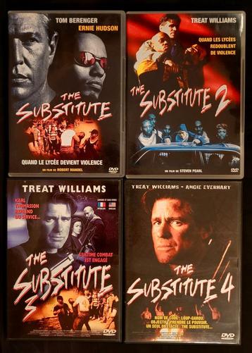 4x DVD The Substitute 1 à 4 - Tom Berenger 