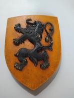 Vintage plaasteren wapenschild, Ophalen of Verzenden