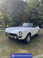 Fiat 124 Spider | 1979 | Route 66 Auctions, Zwart, Bedrijf, Handgeschakeld, Overige carrosserie