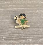PIN - U.S.O. JUNIORS - FOOTBALL - VOETBAL, Verzenden, Gebruikt, Sport, Speldje of Pin