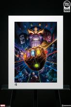 Sideshow Thanos & Infinity Gauntlet Art Print, Enlèvement ou Envoi