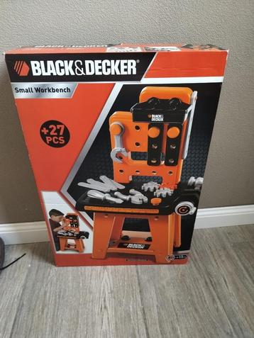 Speelgoed Black & Decker werkbank met gereedschap NIEUW!