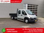 Fiat Ducato 2.3 MJ 150 pk Dubbel cabine DC/ 6 Pers./ Open la, Auto's, Bestelwagens en Lichte vracht, 177 g/km, Bedrijf, Electronic Stability Program (ESP)