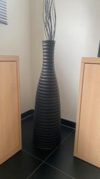 Grote zwarte vaas, Maison & Meubles, Accessoires pour la Maison | Vases, Comme neuf, Pierre, Noir, 75 cm ou plus