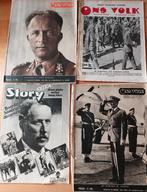 Documentatie Koningshuis o.a. Ons Volk 1935 en 1950, Magazine ou livre, Utilisé, Enlèvement ou Envoi