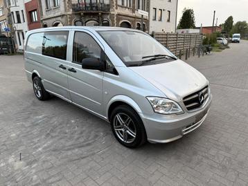 MERCEDES VITO 113CDI DOUBLE CABINE 2014 170000KM CLIMATISATI, Autos, Achat, Boîte manuelle, 5 portes, USB