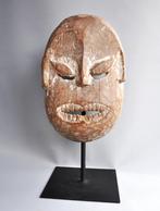Groot sterk gelaatsmasker, West Nepal, 2e helft 20e eeuw, Antiek en Kunst, Ophalen of Verzenden