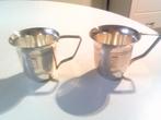 2 verzilverde bekers R V S verzekeringen sola 100, Antiek en Kunst, Ophalen, Zilver