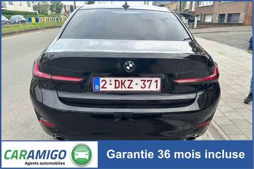 BMW 318 avec / met GARANTIE -> 23/07/2027, Autos, BMW, Entreprise, Série 3, Essence, Berline, 4 portes, Automatique, Noir, Gris
