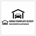 Gezocht staanplaats Slachthuiswijk 2060 Antwerpen (KOPEN), Immo, Garages en Parkeerplaatsen, Antwerpen (stad)