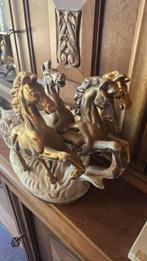 Vintage barokke keramiek met paard-en-wagen, Antiek en Kunst, Antiek | Keramiek en Aardewerk, Ophalen