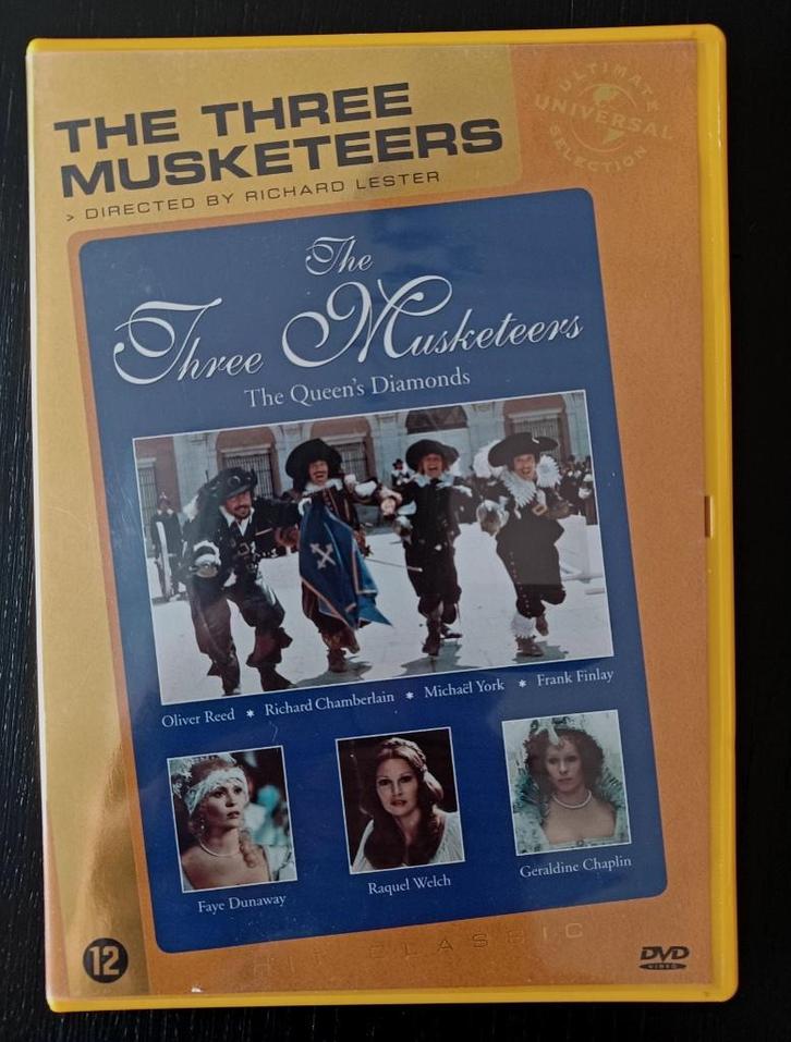 The Three Musketeers. The Queen's Diamonds (Richard Lester), Cd's en Dvd's, Dvd's | Actie, Zo goed als nieuw, Actiekomedie, Vanaf 12 jaar
