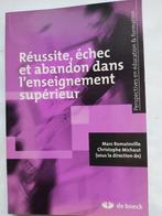 Réussite échec et abandon dans l enseignement supérieur, Nieuw, Ophalen of Verzenden, Hoger Onderwijs