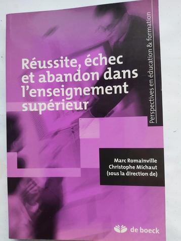 Réussite échec et abandon dans l enseignement supérieur, Enlèvement ou Envoi, Neuf, Enseignement supérieur