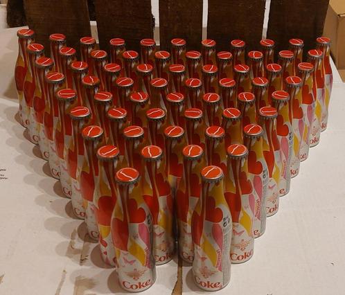 Collector Coca-Cola Aluminium Fles - Lovebeing - 2005, Verzamelen, Merken en Reclamevoorwerpen, Zo goed als nieuw, Overige typen