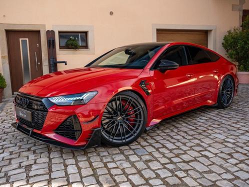Audi RS7-R ABT 740 ch 1 OF 125/ACC/Cam360/B&O/Phares Laser, Auto's, Audi, Bedrijf, Te koop, RS7, 360° camera, 4x4, ABS, Achteruitrijcamera