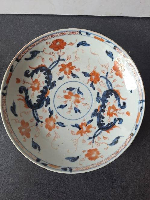 Chinees porseleinen bord, imari, 18e eeuw, Antiek en Kunst, Antiek | Porselein, Ophalen of Verzenden