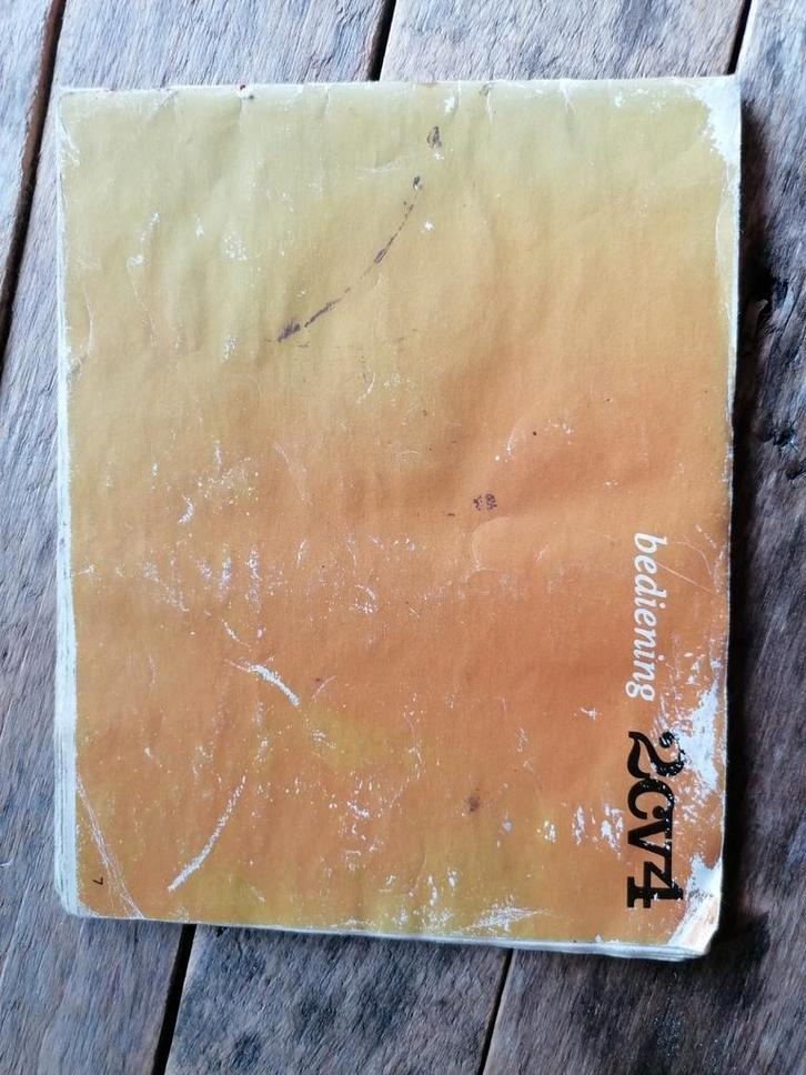 Citroën 2cv4, Auto diversen, Handleidingen en Instructieboekjes, Ophalen