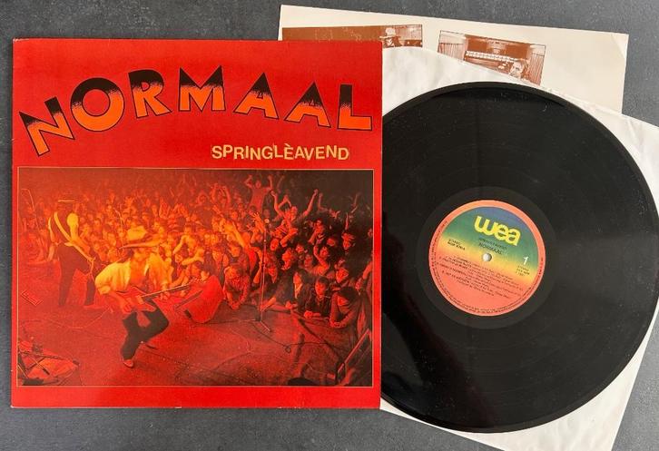 NORMAAL - Springlèavend ( LP; NMINT ), Cd's en Dvd's, Vinyl | Nederlandstalig, Zo goed als nieuw, Rock, 12 inch, Verzenden