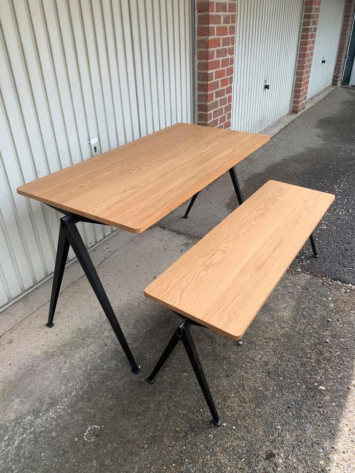 Bureau avec banc Hay Pyramid, Maison & Meubles, Bureaux, Utilisé, Bureau, Enlèvement