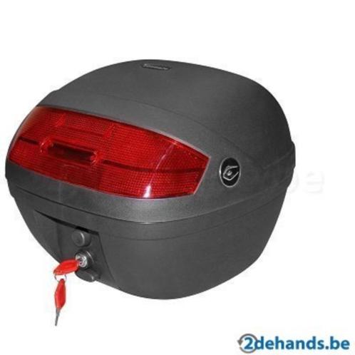 topkoffer 30 liter met slot en bevestigingsplaat, 39 euro, Fietsen en Brommers, Brommeronderdelen | Scooters, Nieuw, Overige typen