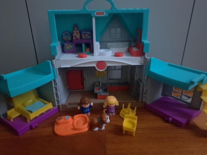 Fisher Price Little People Handige Helpers Huis, Kinderen en Baby's, Speelgoed | Fisher-Price, Zo goed als nieuw, Ophalen