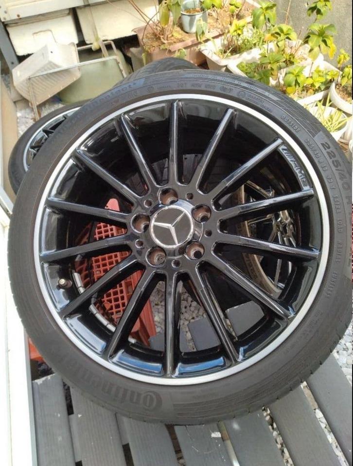 Originele Mercedes amg velgen klasse a, b, b, cla, vito, v, Auto-onderdelen, Banden en Velgen, Banden en Velgen, Zomerbanden, 18 inch