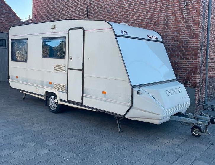 Caravan Adria type 485Q, Caravans en Kamperen, Caravans, Particulier, tot en met 5, Adria, Ophalen