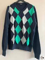 Blauwe V-hals trui L·Heel goede staat ·Bel&Bo, Kleding | Heren, Ophalen of Verzenden, Zo goed als nieuw, Maat 52/54 (L), Bel & Bo