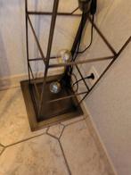 Staande lamp, Huis en Inrichting, Lampen | Vloerlampen, Ophalen, Rustiek, Zo goed als nieuw, Metaal