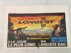 THE LONGEST DAY    filmposter  36-54 cm   Used, Verzamelen, Posters, Ophalen of Verzenden