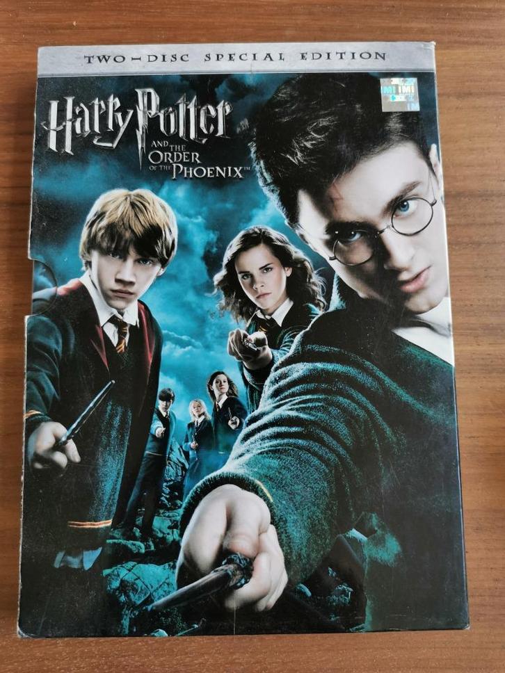 Harry Potter the order of the Phoenix 2x dvd English Deutsch, Cd's en Dvd's, Dvd's | Kinderen en Jeugd, Zo goed als nieuw, Film