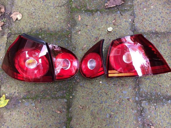 Golf 5 R32/Edition30 Achterlichten Kersenrood, Auto-onderdelen, Verlichting, Volkswagen, Gebruikt, Ophalen of Verzenden