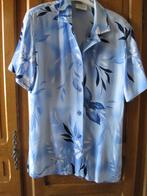 Chemisier manches courtes T38/40 CANDA, Kleding | Dames, Blouses en Tunieken, Maat 38/40 (M), Blauw, Ophalen of Verzenden, Zo goed als nieuw