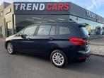 BMW 216 dA Gran Tourer 7-ZITS FACELIFT 1PROP AIRCONDITIONING, Automaat, Monovolume, Zwart, Blauw