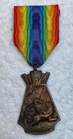 Medaille, aan de Burgerlijke slachtoffers 14-18, ZG, Ophalen of Verzenden, Overige soorten, Lintje, Medaille of Wings