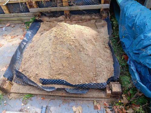 1 m³ zand, Tuin en Terras, Zand, Gebruikt, Speelzand, Ophalen