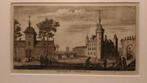 gravure kasteel s gravenwezel 1678 Leroy, Antiek en Kunst, Ophalen