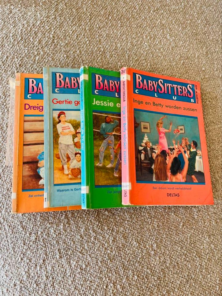 Pakket van 4 boeken van de Babysitters Club - Delta Editie!, Boeken, Kinderboeken | Jeugd | onder 10 jaar, Gelezen, Fictie algemeen