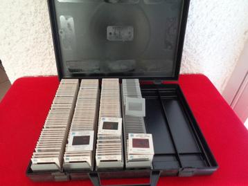 Diapositives Collections Delhaize. Valise POSSO. Anciennes. beschikbaar voor biedingen