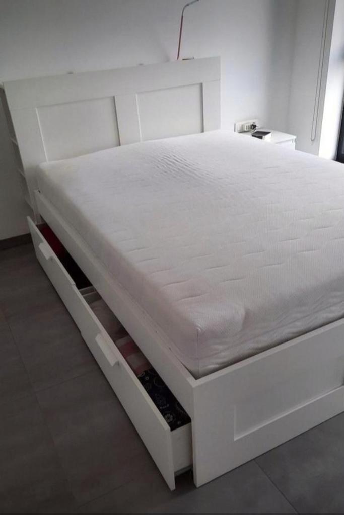 Ikea Malfors-matras met afneembare hoes 160 cm/200 cm nieuw, Huis en Inrichting, Slaapkamer | Matrassen en Bedbodems, Zo goed als nieuw