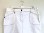 CAROLINE BISS - witte jeansrok - stretch - 46, Knielengte, Ophalen of Verzenden, Wit, Zo goed als nieuw